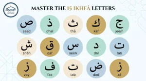 The 15 Ikhfa Letters Blueprint Chart