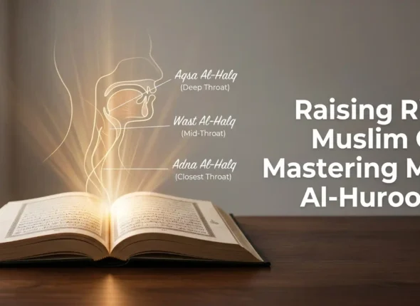 Makhaarij al-Huroof Al-Halq: A Clear Guide to the Throat Letters