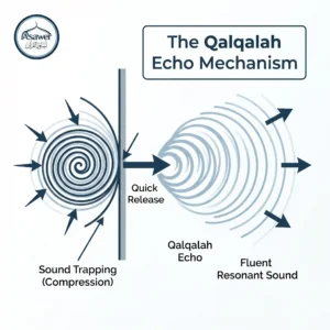 qalqalah rule in arabic echo mechanics