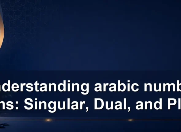 Understanding arabic number forms: Singular, Dual, and Plural