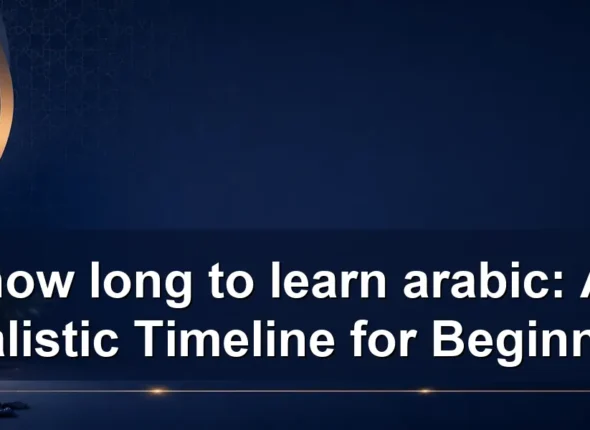 how long to learn arabic: A Realistic Timeline for Beginners