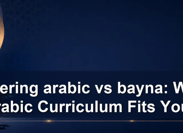mastering arabic vs bayna: Which Arabic Curriculum Fits You?