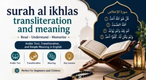surah al ikhlas transliteration and meaning Simple Explanation for Beginners