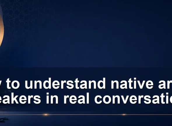 How to understand native arabic speakers in real conversations