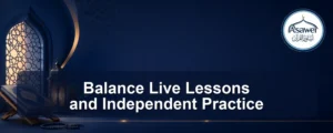 balance live lessons and independent practice — Balance Live Lessons and Independent Practice