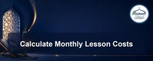 calculate monthly lesson costs — Calculate Monthly Lesson Costs