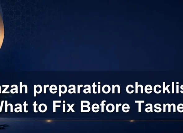 Ijazah preparation checklist — Ijazah preparation checklist: What to Fix Before Tasmee