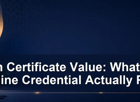 Quran certificate value — Quran Certificate Value: What Does an Online Credential Actually Prove?